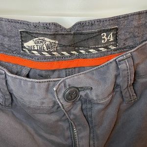 Men’s Vans Gray Jeans 34